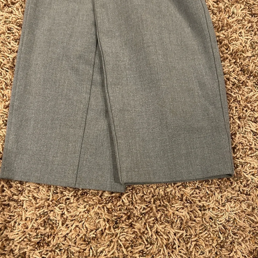 J. Crew Slim Cropped Ruby Dress Pants in Dove Grey